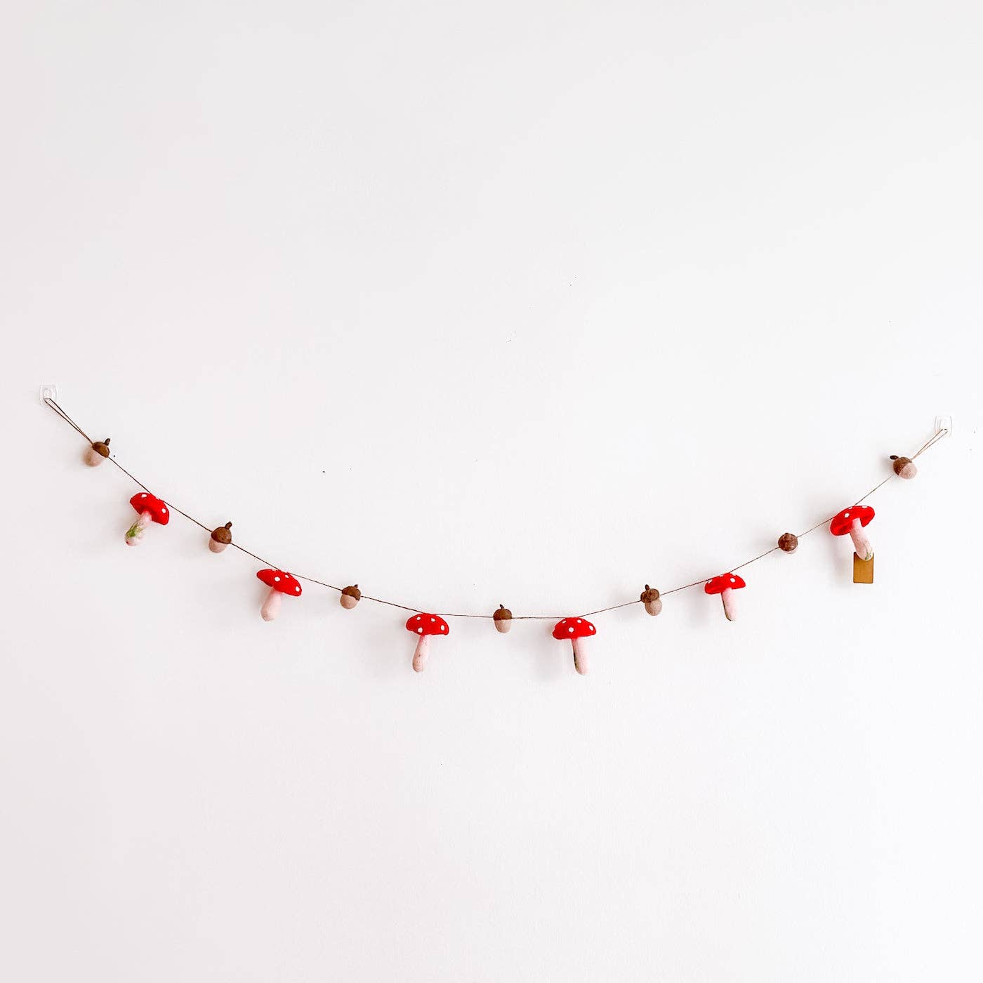 Mushroom and Acorn Garland - DIGS
