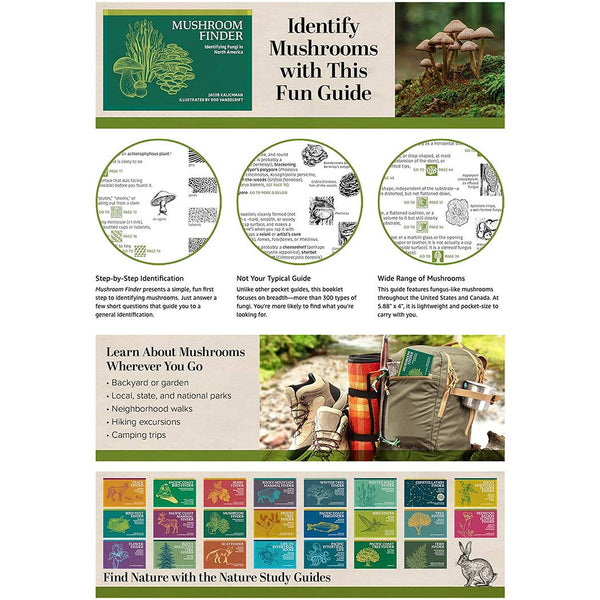 Mushroom Finder Pocket Guide - DIGS