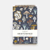 Mushroom + Fungi Spiral Bound Sketchpad - DIGS