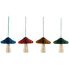 Mushroom Gems Honeycomb Paper Christmas Tree Ornaments - DIGS