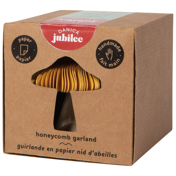 Mushroom Gems Honeycomb Paper Garland - DIGS