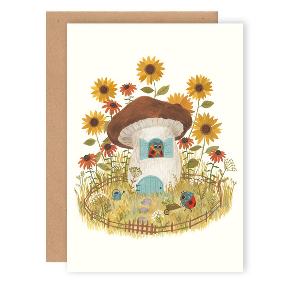 Mushroom House Card - DIGS