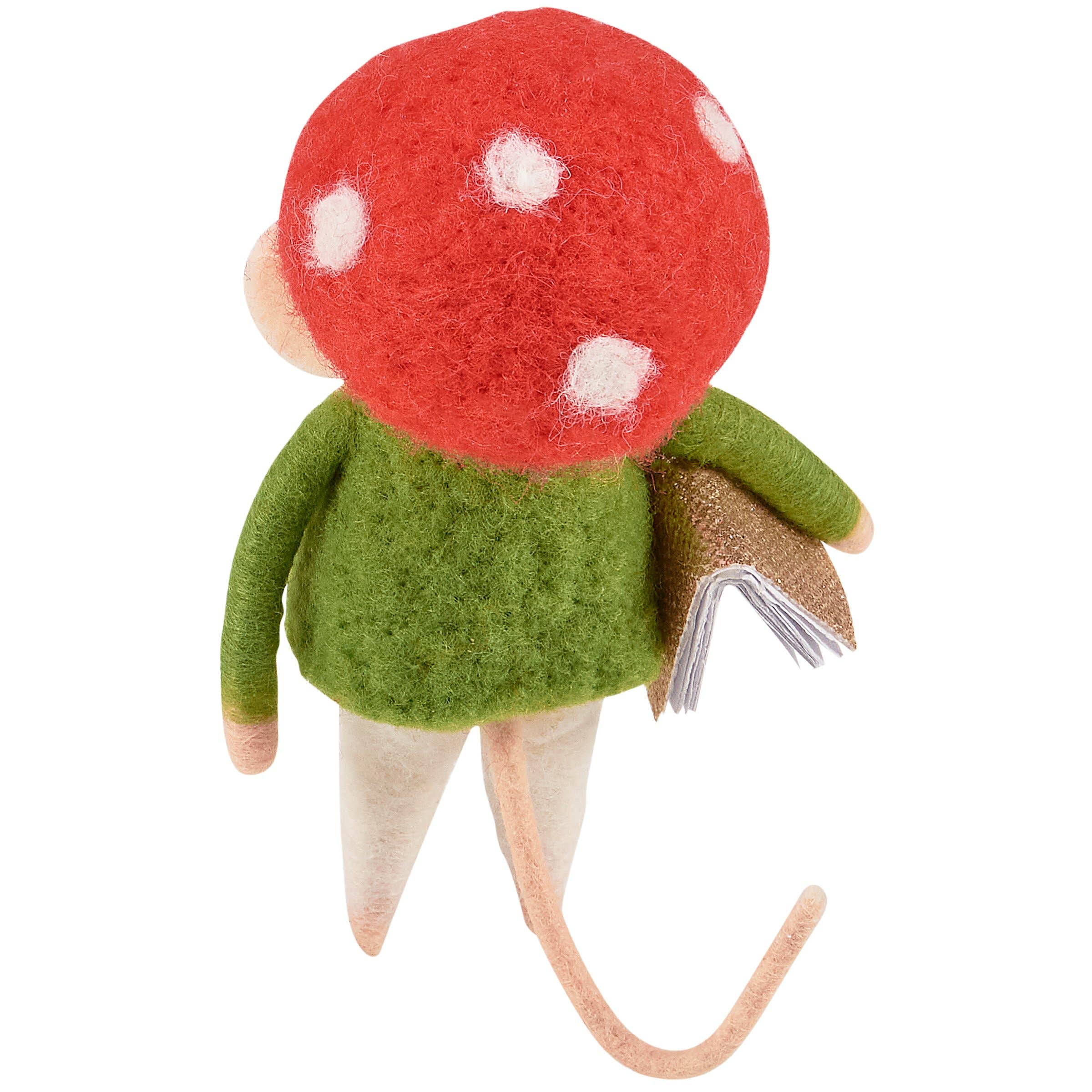 Mushroom Mouse Ornament - DIGS
