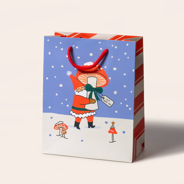 Mushroom Santa Gift Bag - DIGS