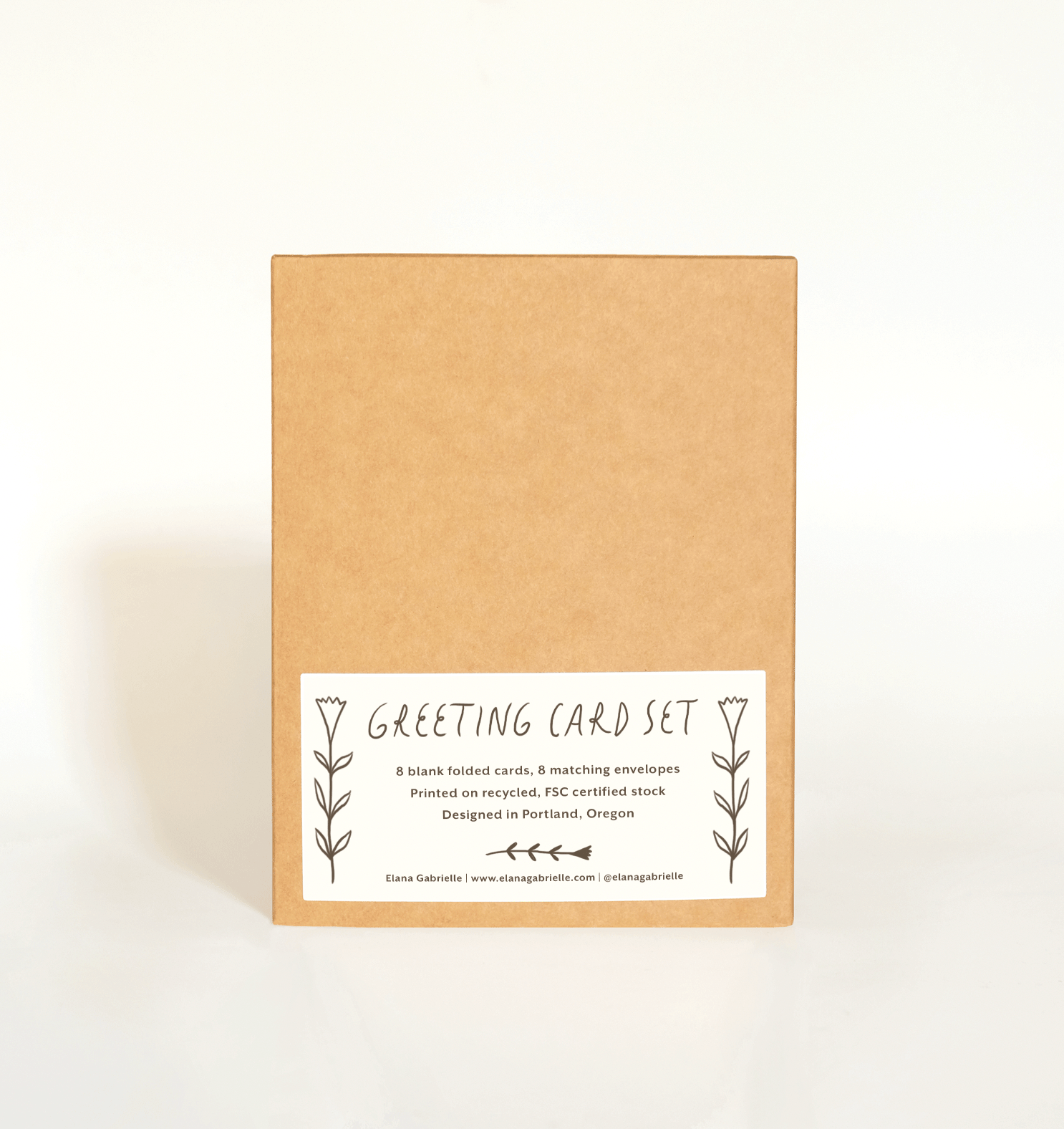 Mushroom Season Holiday Cards, Boxed Set of 8 - DIGS