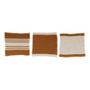 Mustard Striped Knit Dish Cloth Set - DIGS