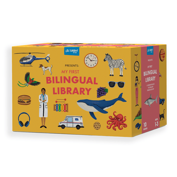 My First Bilingual Library: Spanish - English Board Book Set - DIGS