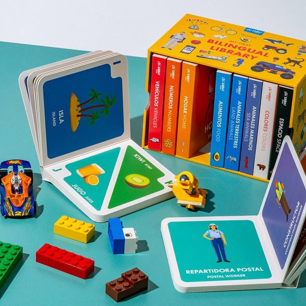 My First Bilingual Library: Spanish - English Board Book Set - DIGS