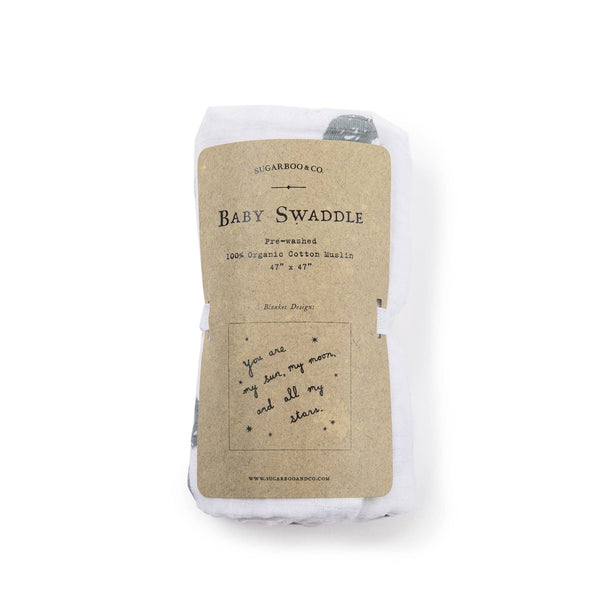 My Sun, My Moon Swaddle Blanket - DIGS