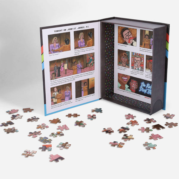 Mysteries of the 80s: Death by Crab Leg 500 Piece Puzzle - DIGS