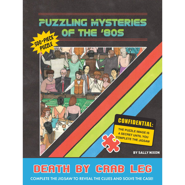 Mysteries of the 80s: Death by Crab Leg 500 Piece Puzzle - DIGS