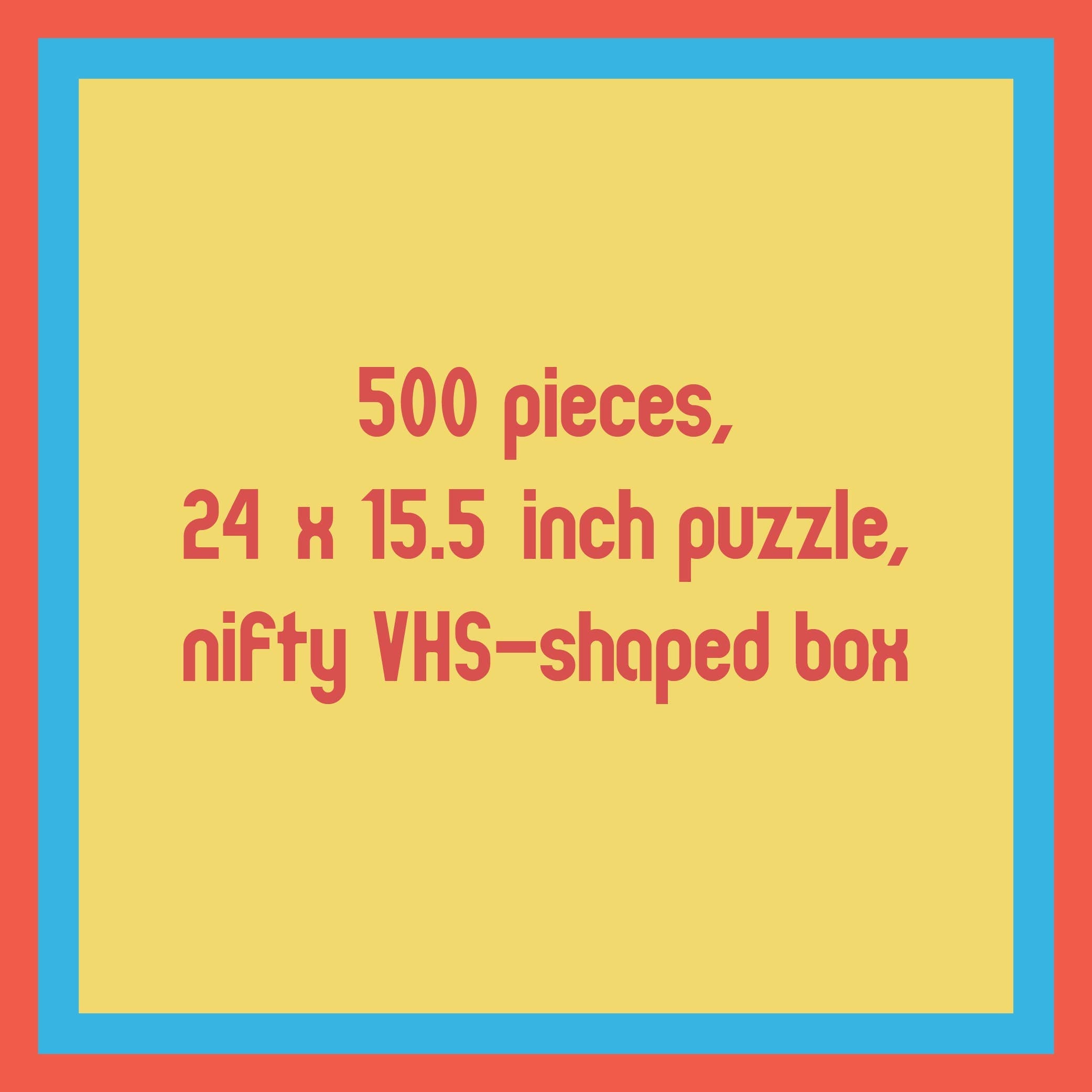 Mysteries of the 80s: Death by Crab Leg 500 Piece Puzzle - DIGS