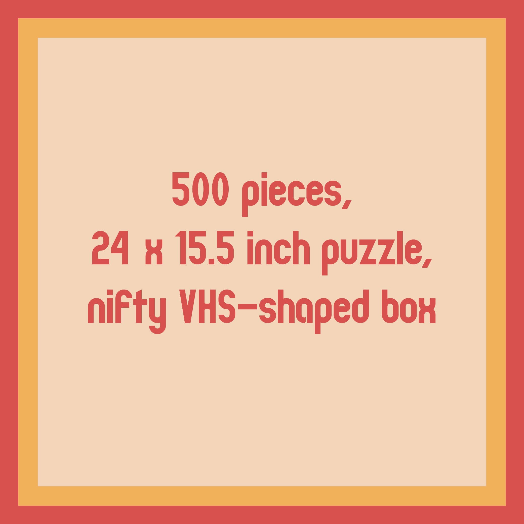 Mysteries of the 80s: Dognapped! 500 Piece Puzzle - DIGS