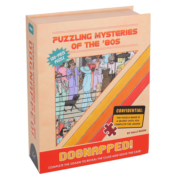 Mysteries of the 80s: Dognapped! 500 Piece Puzzle - DIGS
