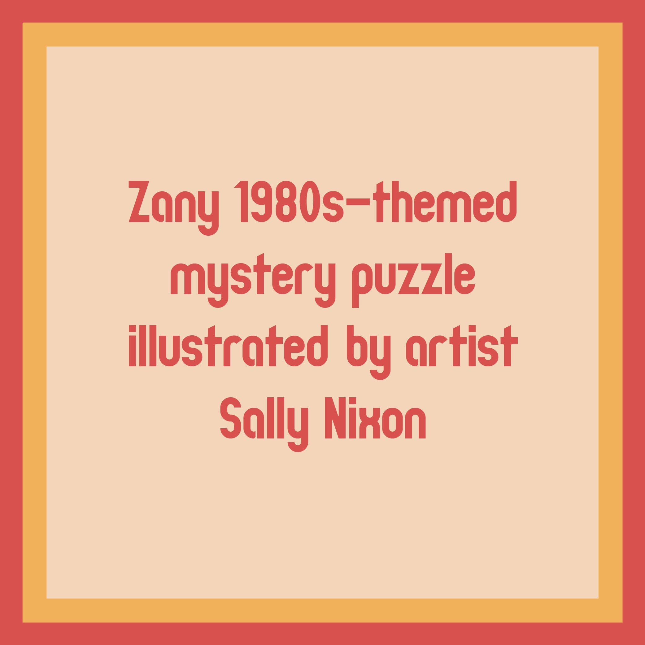 Mysteries of the 80s: Dognapped! 500 Piece Puzzle - DIGS