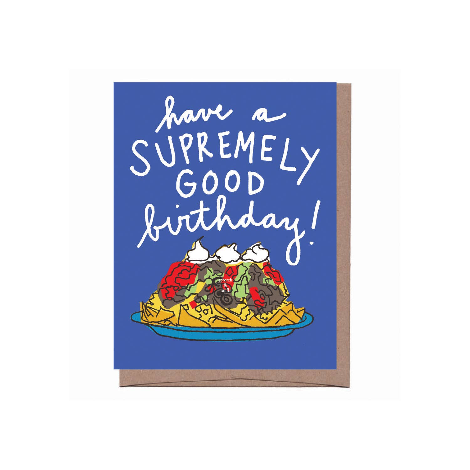 Nachos Birthday Card - DIGS
