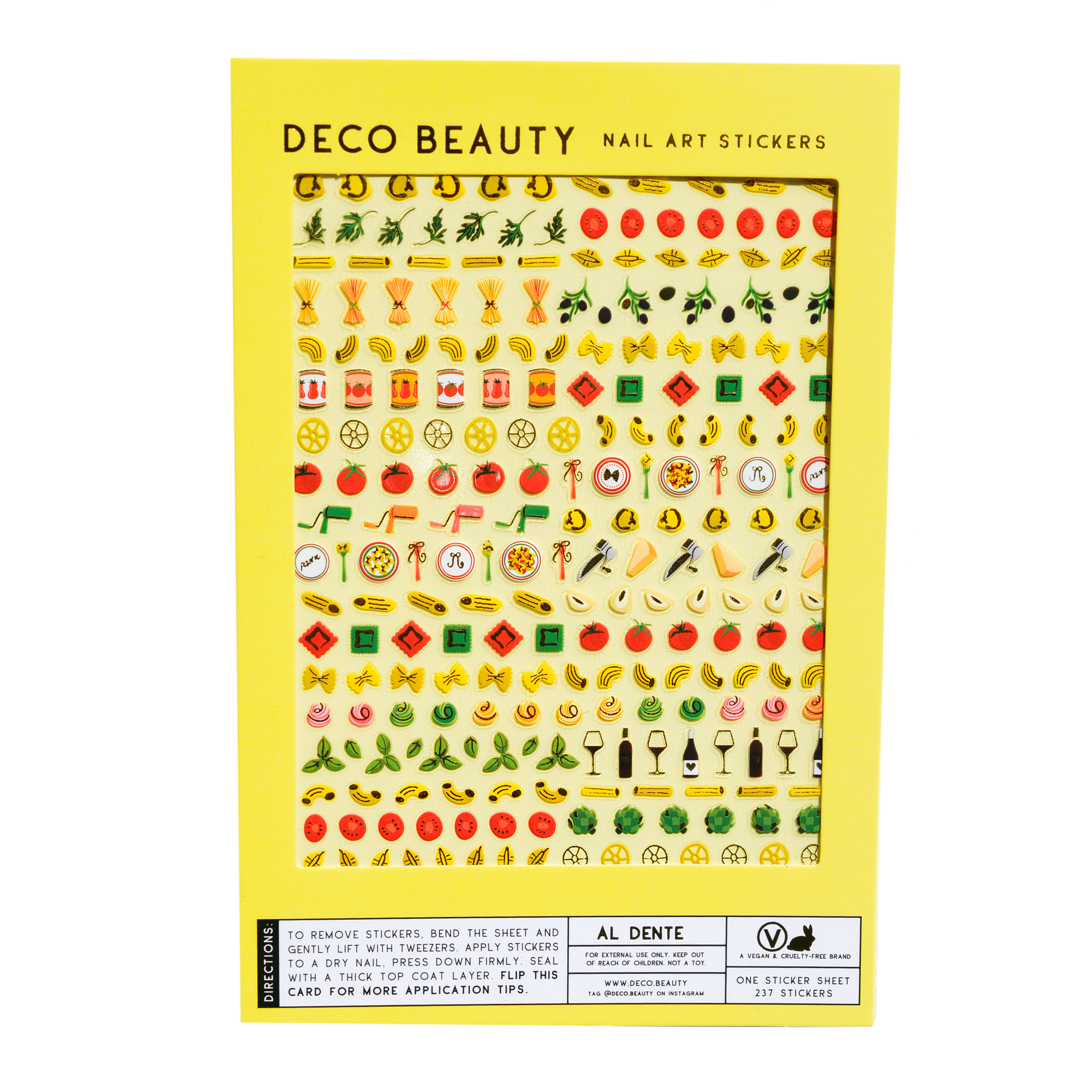 Nail Art Stickers: Al Dente - DIGS