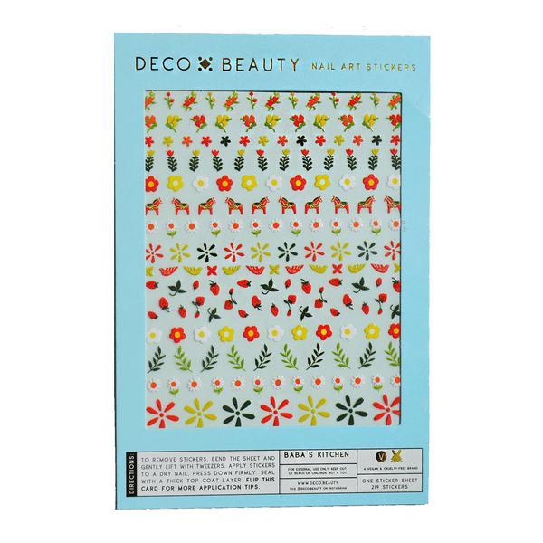 Nail Art Stickers: Baba's Kitchen - DIGS