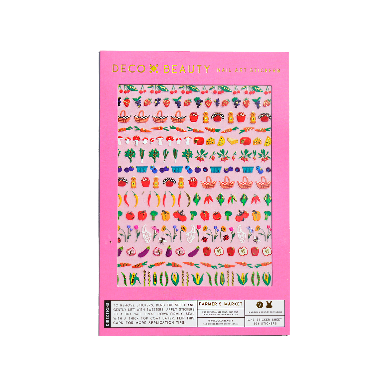 Nail Art Stickers: Farmers Market - DIGS