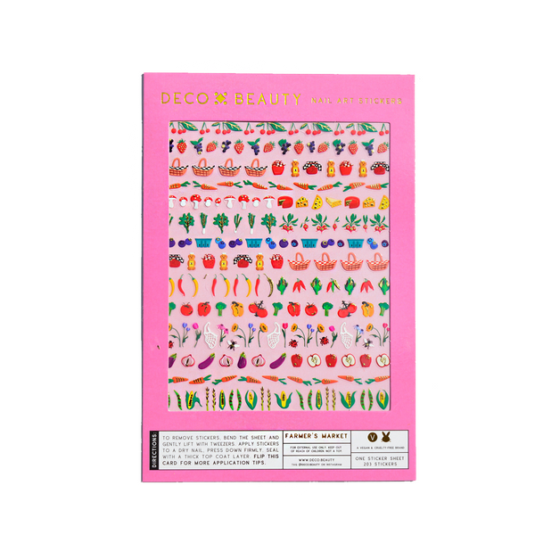 Nail Art Stickers: Farmers Market - DIGS