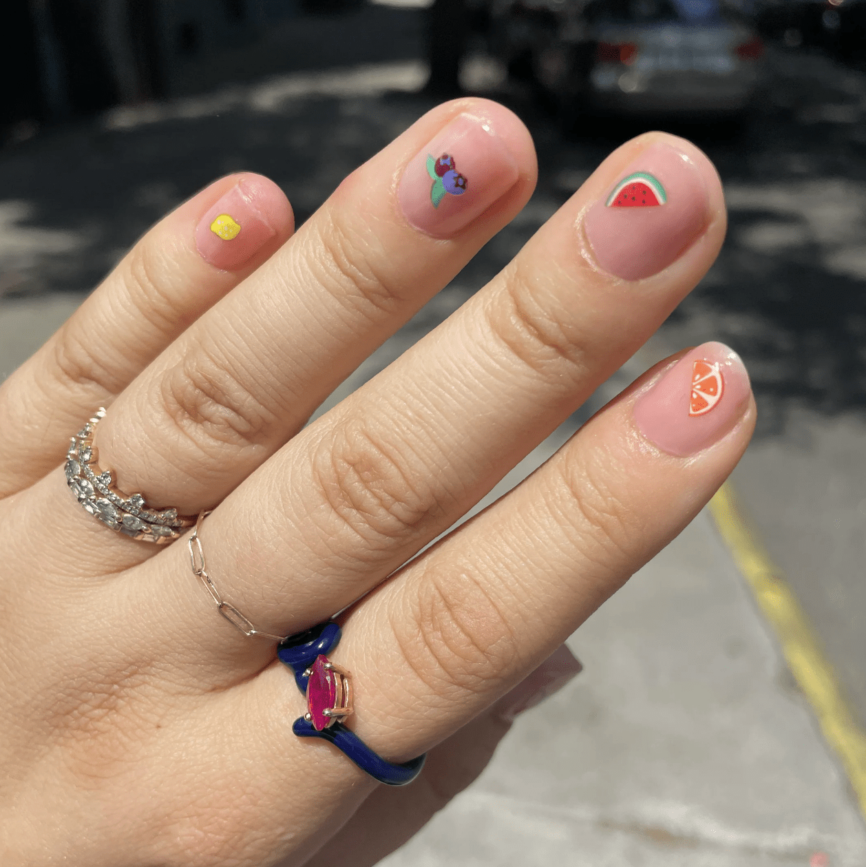 Nail Art Stickers: Fruit Salad - DIGS