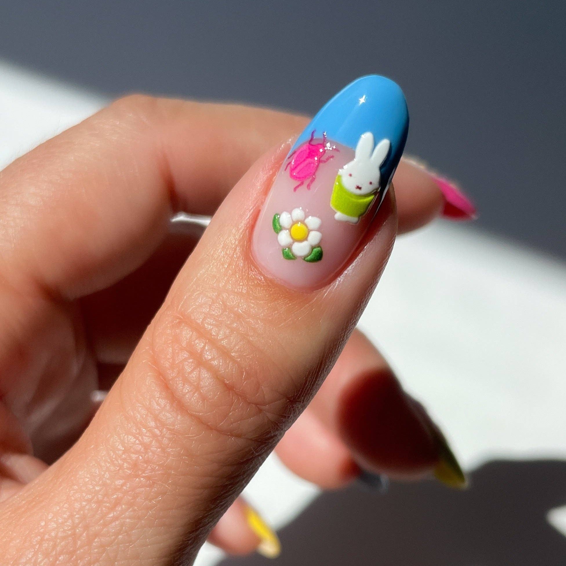 Nail Art Stickers: Miffy in the Meadow - DIGS