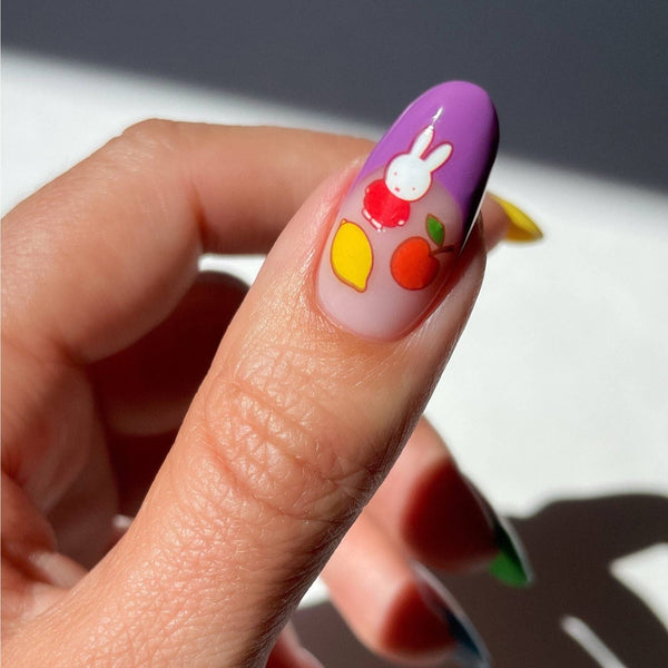 Nail Art Stickers: Miffy's Fresh Fruit - DIGS