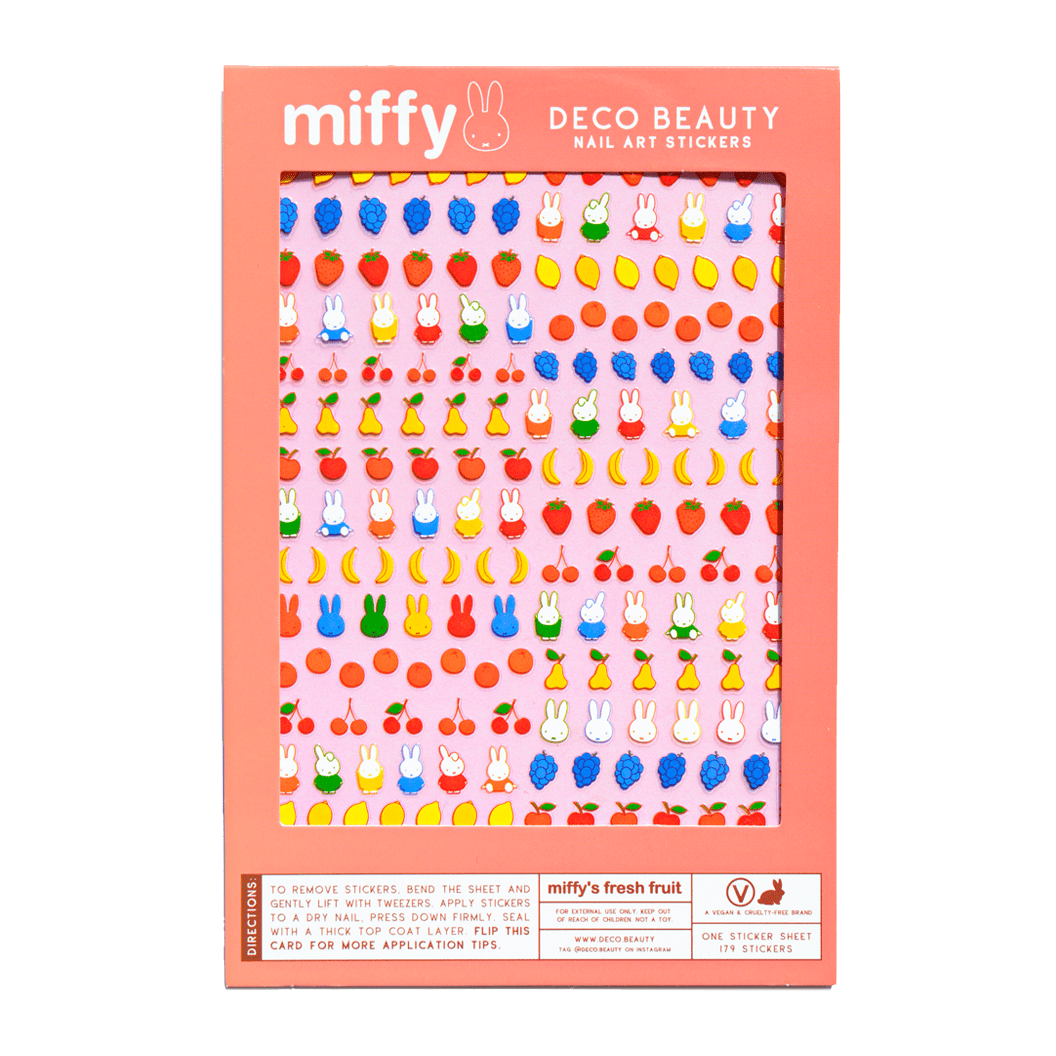 Nail Art Stickers: Miffy's Fresh Fruit - DIGS