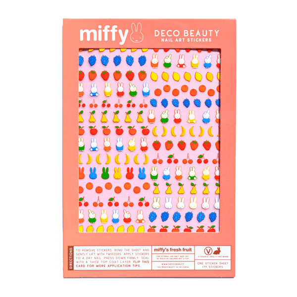 Nail Art Stickers: Miffy's Fresh Fruit - DIGS