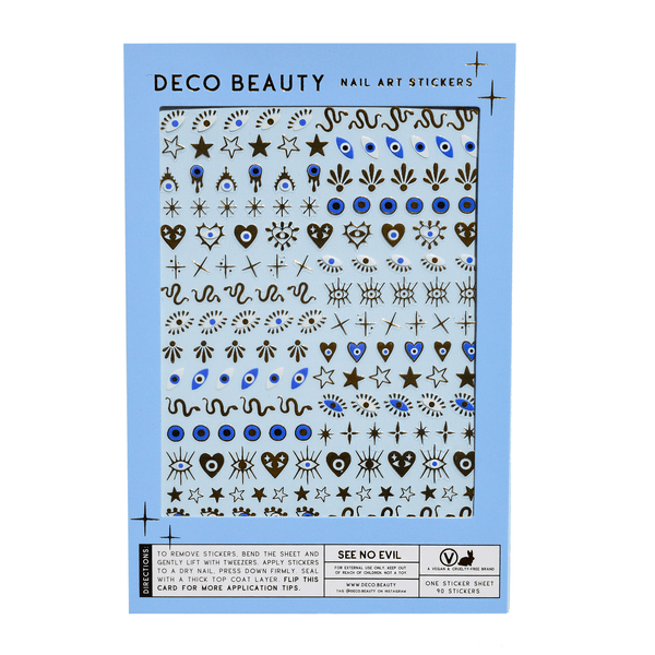 Nail Art Stickers: See No Evil - DIGS