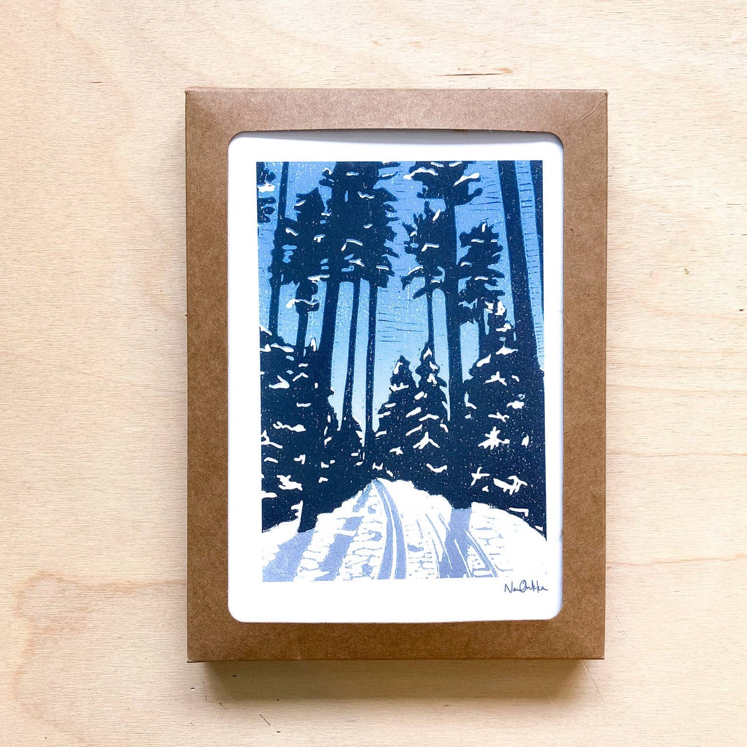 Nan Onkka Winter Boxed Cards, Set of 6 - DIGS