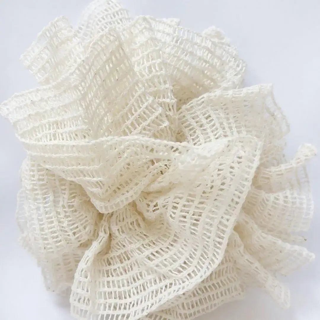 Natural Ramie Shower Pouf - DIGS