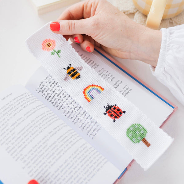 Nature Cross Stitch Bookmark Kit - DIGS