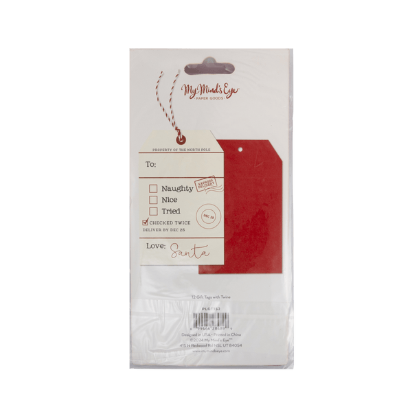 Naughty Nice Gift Tags - DIGS