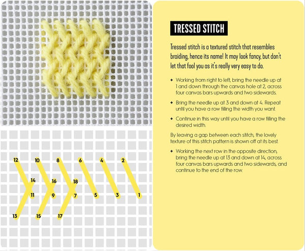 Needlepoint: A Modern Stitch Directory in 50 Cards - DIGS