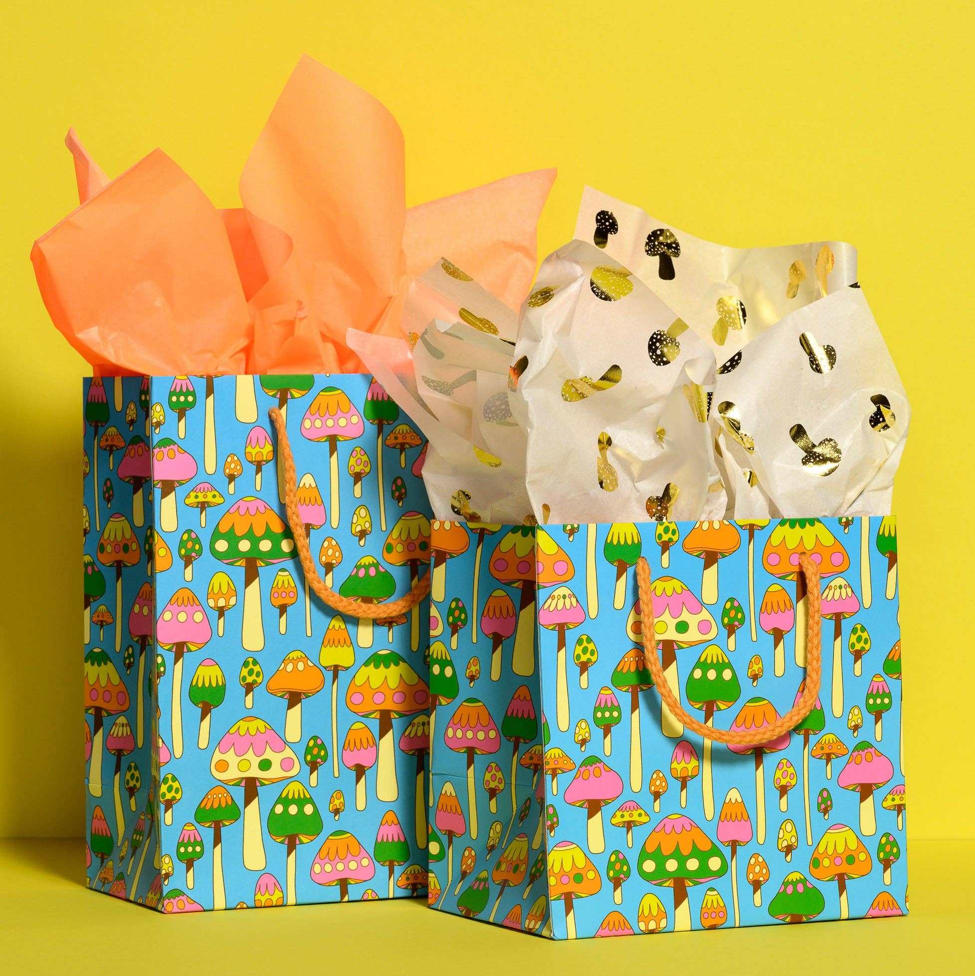 Neon Orange Tissue Paper - DIGS