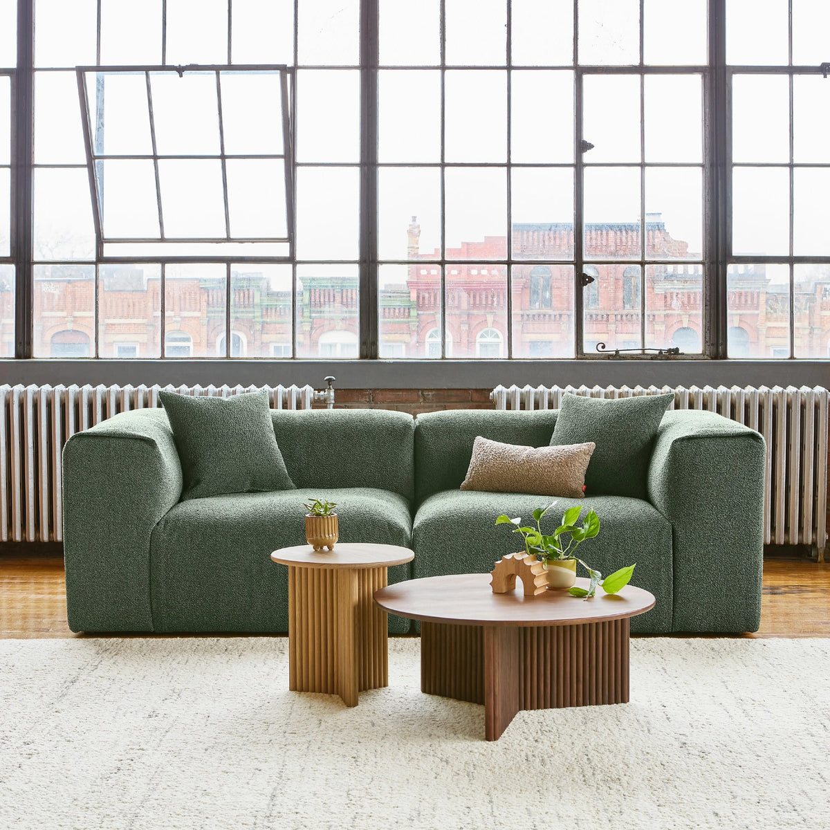 Gus Modern Nest sofa for a living room