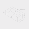 Nest Modular 2 - Piece Sofa - DIGS