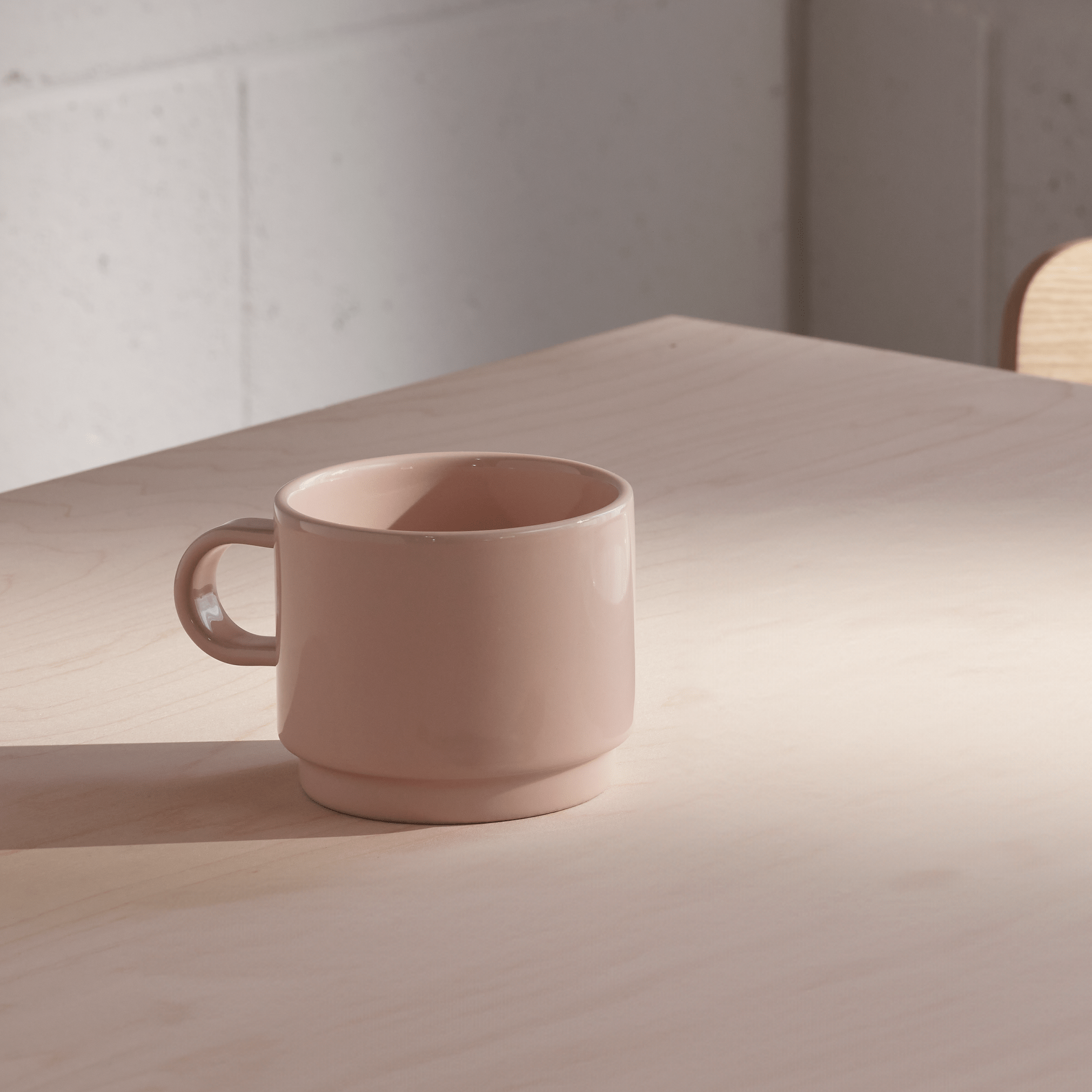 bauhaus coffee cup NEU Bauhaus Mugs, Gloss Soft Pink
