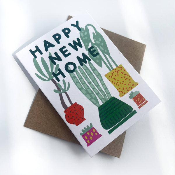 New Home Plants Mini Card - DIGS
