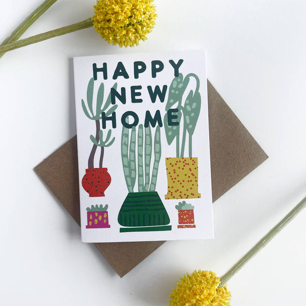 New Home Plants Mini Card - DIGS