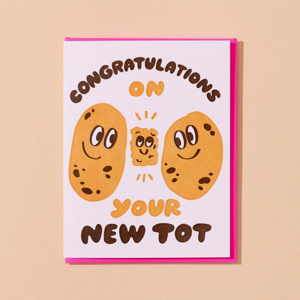 New Tot Potato Baby Card - DIGS