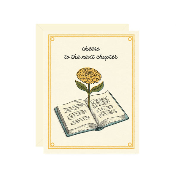Next Chapter Book Greeting Card - DIGS