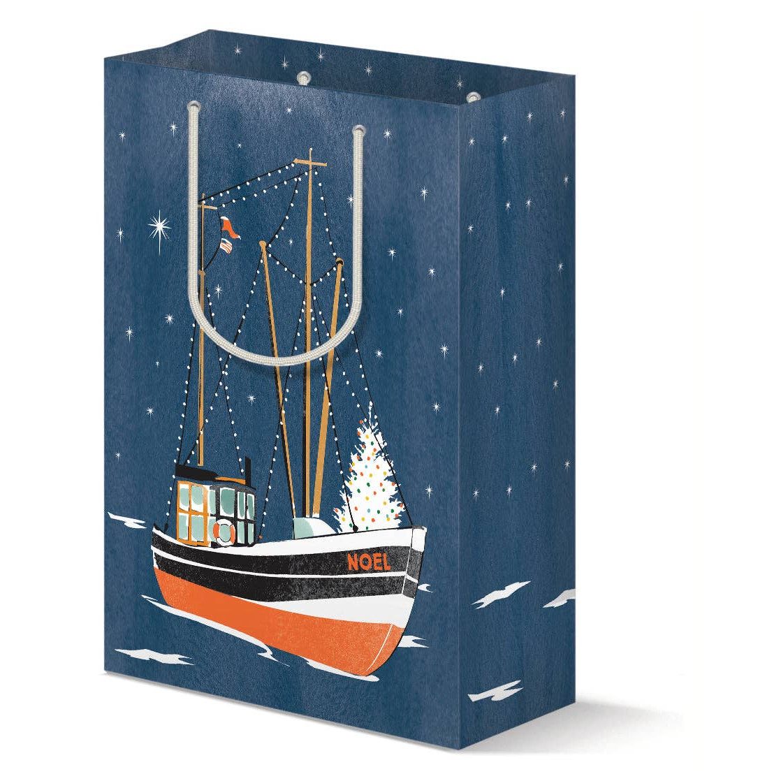 Noel Boat Christmas Gift Bag - DIGS