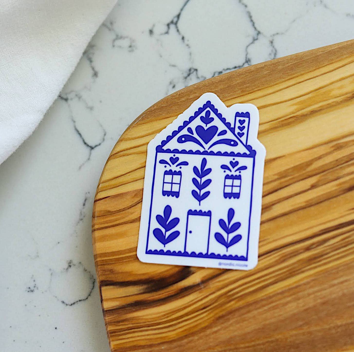 Nordic House Sticker - DIGS