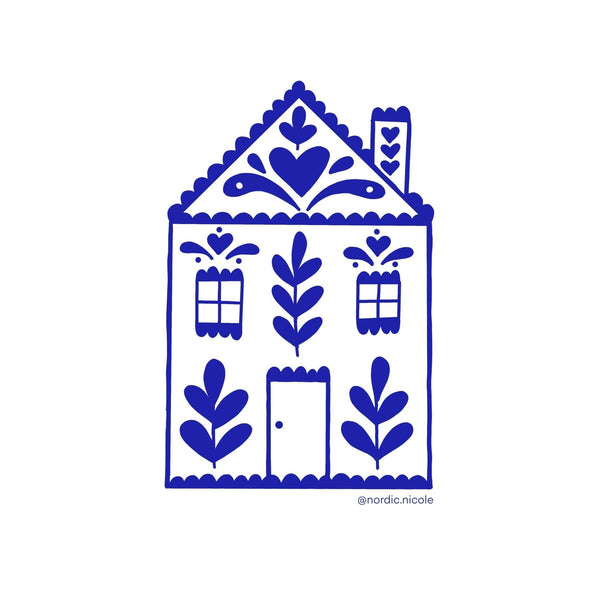 Nordic House Sticker - DIGS