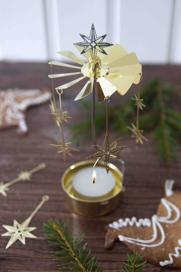 Northern Star Rotary Candleholder - DIGS