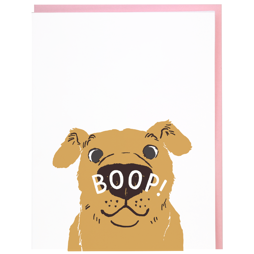 Nose Boop Friendship Card - DIGS