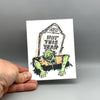 Not This Year Birthday card - DIGS