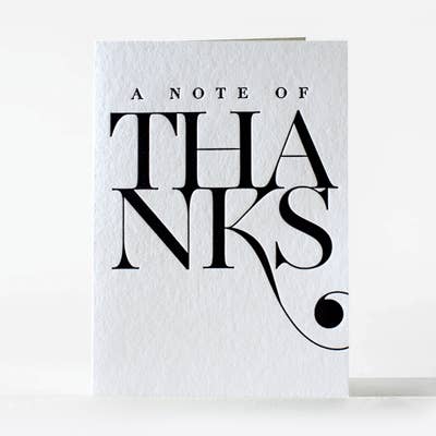 Note of Thanks Boxed Cards - DIGS